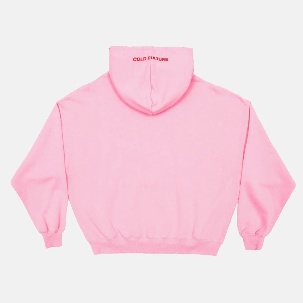COLD CULTURE STARS HOODIE PANTHER PINK - XL - Picture 2 of 3